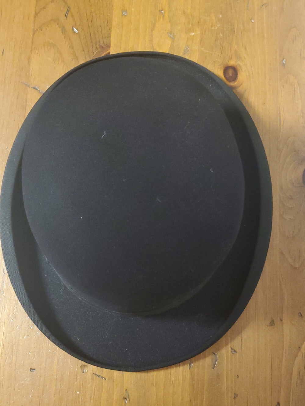 Stetson Black Bowler With Cream Satin-Lined Hat - Picture 6 of 12